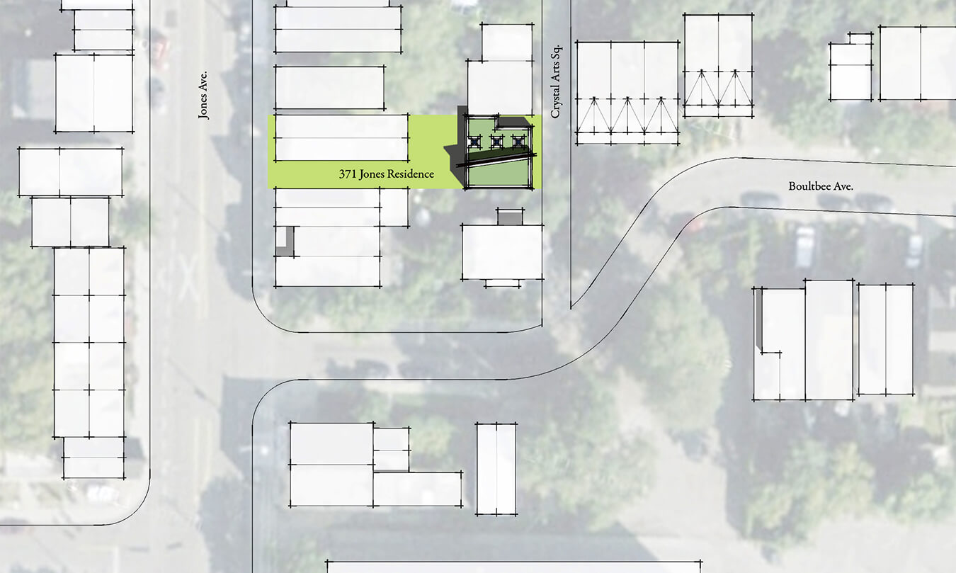 Site Plan - Sustainable Residential New Build Toronto