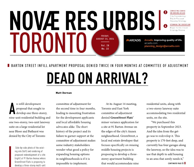 Dead on Arrival? – NRU | Toronto | Craig Race